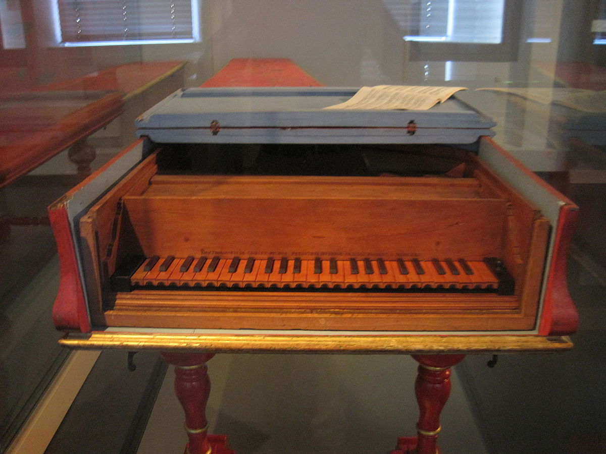 پیانوی کریستوفوری 1726 در موزه موسیقی موسیقی لایپزیگ